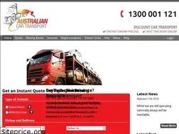 Sites similar to australiancartransport.com.au
