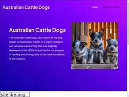 Sites similar to australiancattledog.com