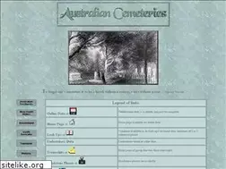 Sites similar to australiancemeteries.com