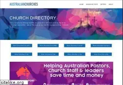 Sites similar to australianchurches.net