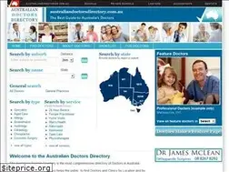 Sites similar to australiandoctorsdirectory.com.au