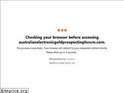 Sites similar to australianelectronicgoldprospectingforum.com