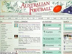 Sites similar to australianfootball.com