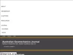 Sites similar to australiangeomechanics.org
