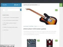 Sites similar to australianguitarreview.com