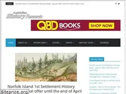 Sites similar to australianhistoryresearch.info