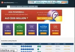 Sites similar to australianlottery.com.au
