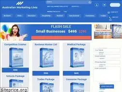 Sites similar to australianmarketinglist.com.au