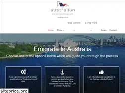 Sites similar to australianmigration.co.za