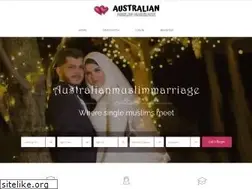 Sites similar to australianmuslimmarriage.com