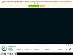 Sites similar to australianonlinecourses.com.au