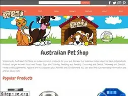 Sites similar to australianpetshop.com.au