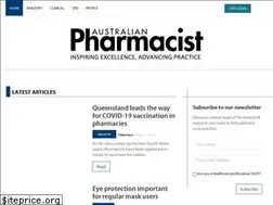 Sites similar to australianpharmacist.com.au