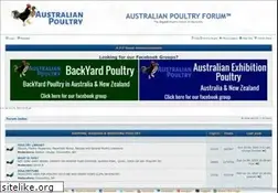 Sites similar to australianpoultryforum.com