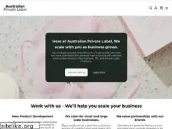 Sites similar to australianprivatelabel.com.au