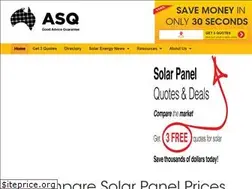 Sites similar to australiansolarquotes.com.au
