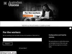 Sites similar to australianunions.org.au