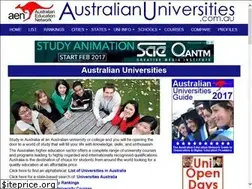 Sites similar to australianuniversities.com.au