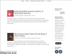 Sites similar to australianwomenwriters.com