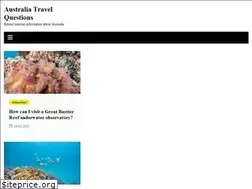 Sites similar to australiatravelquestions.com