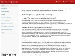 Sites similar to auswahlgrenzen.de