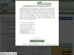 Sites similar to auswandererforum.de