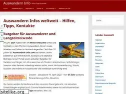 Sites similar to auswandern-info.com