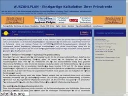 Sites similar to auszahlplan.de