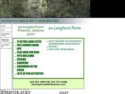 Sites similar to autaugacreekrv.com