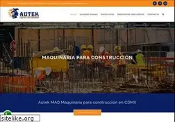 Sites similar to autekmaquinaria.com.mx