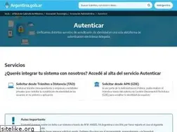 Sites similar to autenticar.gob.ar