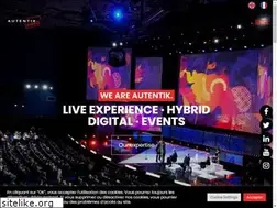 Sites similar to autentik-events.com