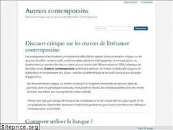 Sites similar to auteurs.contemporain.info