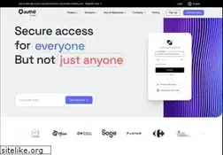 Sites similar to auth0.com