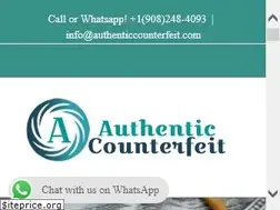 Sites similar to authenticcounterfeit.com
