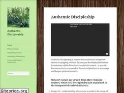 Sites similar to authenticdiscipleship.org