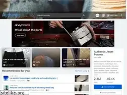 Sites similar to authenticforum.com