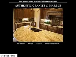 Sites similar to authenticgranite.com