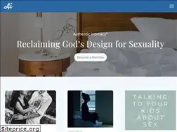 Sites similar to authenticintimacy.com