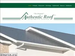 Sites similar to authenticroof.com