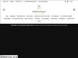 Sites similar to authentique.co