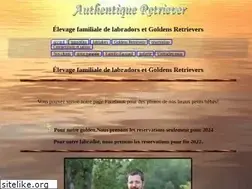 Sites similar to authentiqueretriever.net