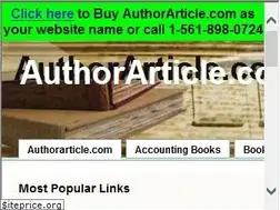Sites similar to authorarticle.com