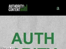 Sites similar to authoritycontent.com