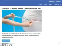 Sites similar to authorityhealthmag.com