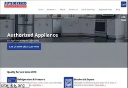 Sites similar to authorized-appliance.com