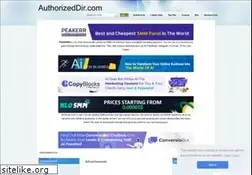 Sites similar to authorizeddir.com