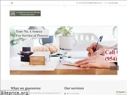 Sites similar to authorizedprocessservers.com