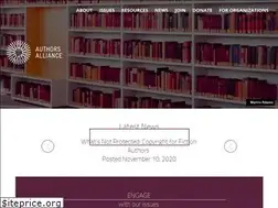 Sites similar to authorsalliance.org