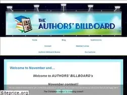 Sites similar to authorsbillboard.com